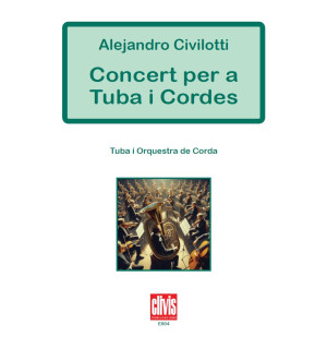 Concert per a Tuba i Cordes/ Partitura A4