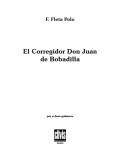 El Corregidor Don Juan de Bobadilla