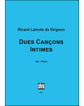 Dues Cançons Íntimes