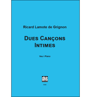 Dues Cançons Íntimes