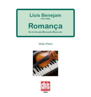 Romança. De la Sonata "Moments Musicals"